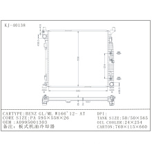 Novo radiador automotivo de 2012 para Benz Gl / Ml W166 OEM A0995001303